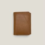 Trifold Leather Wallet - Cow Leather